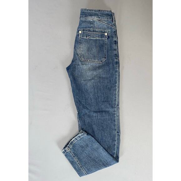 Pilcro The Wanderer Relaxed Patch Pocket Stretch Denim Jeans. Women's 25, GUC! - Picture 2 of 9